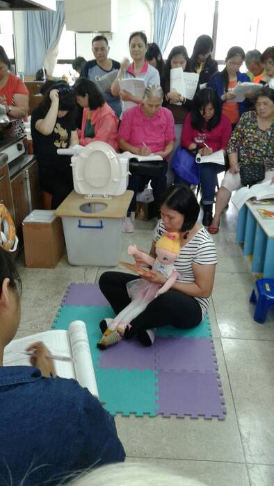臺北市社會局委辦本中心辦理臺北市托育人員(保母)訓練成果圖片